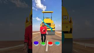 I Jump on button to Tractor Jcb Roller Alto shorts [upl. by Saqaw260]