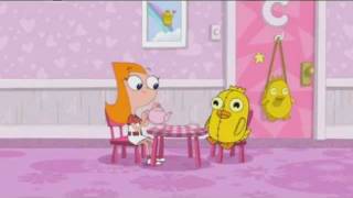 Phineas amp Ferb song  Ducky Momo is my friend French Version [upl. by Nylaj]