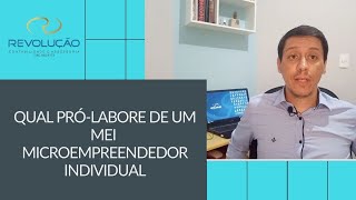 Qual Prólabore de um MEI [upl. by Buderus993]