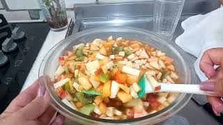 salada de fruta com guaraná 😋 [upl. by Ahmad397]