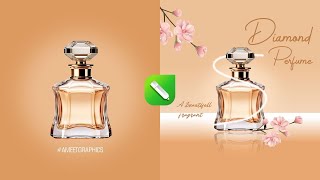 Perfume bottle manipulation design posterdesign manipulation manipulationedit bannerdesign [upl. by Theressa]