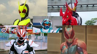 All Reiwa Kamen Rider Henshin Sounds Zero One  Gotchard [upl. by Dusza]