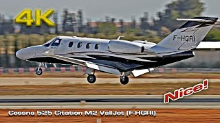 Cessna 525 Citation M2 VallJet FHGRI private jet [upl. by Melnick]