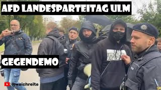 Gegendemo Messe Ulm AfD Landesparteitag 51024 [upl. by Anna-Maria]