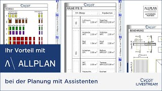 Ihr Vorteil mit Allplan bei der Planung mit Assistenten [upl. by Idnil395]