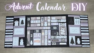 DIY Advent Calendar  Tutorial [upl. by Dlorah]