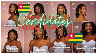 MISS TOGO 2024 CANDIDATES PART2LOME TOG0 AFRICA africa misstogo 2024 misstogo2024 togo viral [upl. by Merp860]