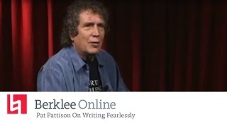 Berklee Online Interview Pat Pattison On Writing Fearlessly [upl. by Tiffani]