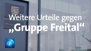 Weitere Urteile gegen rechtsextreme „Gruppe Freital“ [upl. by Llechtim598]