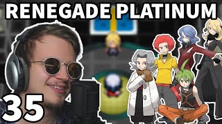 Renegade Platinum Elite Four vs Nuzlocke No Items [upl. by Ahsaele912]