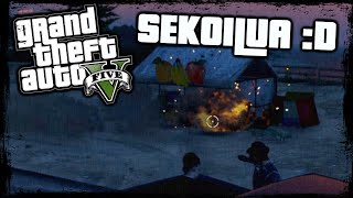 GTA V PC Sekoilua 41  Räjähtävä hedelmäsalaatti D [upl. by Brazee]