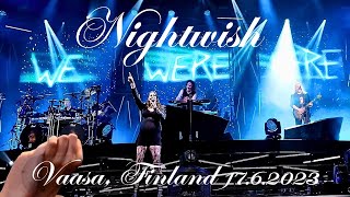 Nightwish  The Greatest Show On Earth  Lemonsoft Stadion Vaasa Finland 2023 [upl. by Kwarteng148]