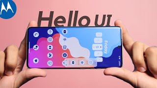 New MOTO Hello Ui  Coming To Moto Phones [upl. by Jacquie]