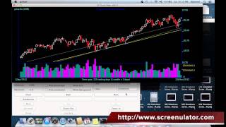 Automated Trendline Charts Screener  Screenulator [upl. by Amirak721]