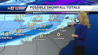 Cold Arctic Blast Early Week Potential for a Winter Storm [upl. by Thoma]