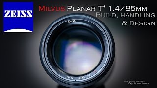 Zeiss Milvus 85mm f14  Build Quality Design and Handling [upl. by Yregerg]