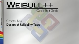 Weibull 89 Quick Start Guide Chapter 40 Introduction to the Design of Reliability Tests [upl. by Yeldnarb]