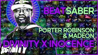 beat saber porter robinson amp madeon  divinity x innocence shelter edit map skyler amp ruckus [upl. by Eulalia]