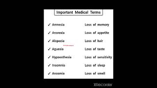 important medical termterminologies terminology nhm nurse nclex nursing medicalexam drugs [upl. by Stoneman96]