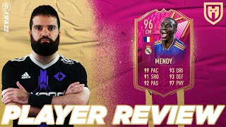 MENDY 96 FUTTIES  FIFA 22 PLAYERS REVIEW [upl. by Riabuz834]