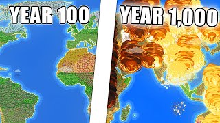 I Gave Humans 1000 Years Until I Ended The World  Worldbox [upl. by Vieva674]