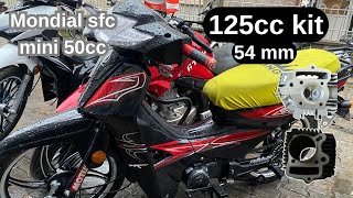 MONDİAL SFC 50cc 125cc yaptık [upl. by Strephonn]