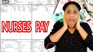 NHS Nurse Pay explained  What I get Paid As A Top Band 6 NHS Nurse [upl. by Hiram]