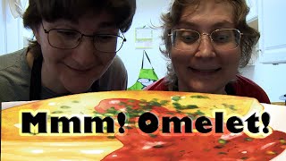 Mari and Esther Kill Cooking Souffle Omelet [upl. by Lebezej]