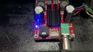 100 watt 20 tpa 3116d2 amplifier board testing [upl. by Annonyw]