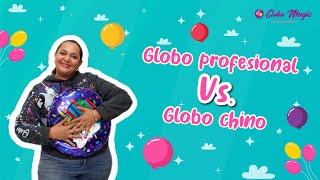 Magic Tip  Diferencias entre globo profesional y globo chino 🎈 [upl. by Steinke]