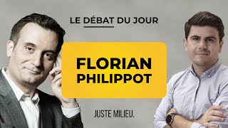 Le débat du jour avec Florian Philippot ép 2  pass vaccinal fin du Covid et présidentielles [upl. by Danika225]