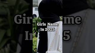 Girls Name in 2025  Unique Names names arabic 2025 [upl. by Hatokad748]