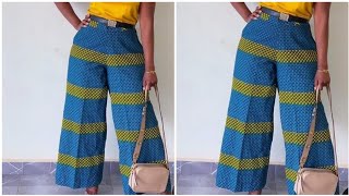 High waist THREE QUARTER PANT making [upl. by Stretch334]