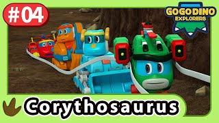 GOGODINO EXPLORERS  EP04 Corythosaurus Stuck in A Maze  Dinosaur  Kids  Cartoon  Season 4 [upl. by Dyna]