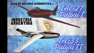 El Pulqui I y el Pulqui II  Cuando Argentina quiso fabricar aviones de combate [upl. by Cutcheon]