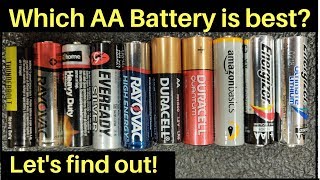 Which AA Battery is Best Can Amazon Basics beat Energizer Lets find out [upl. by Keemahs]