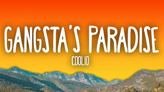 Coolio  Gangstas Paradise Lyrics ft LV [upl. by Donetta]