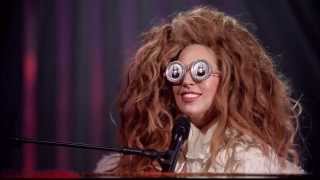 Elton Jhon amp Lady Gaga Benny and The Jets  Lady Gaga amp the Muppets [upl. by Atinad668]