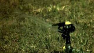 Impact sprinkler in slow motion [upl. by Ahsinnek174]