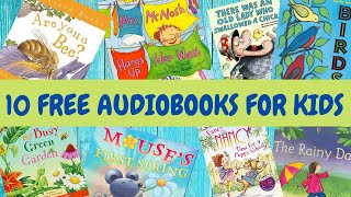 10 Free Audiobooks For Kids  30 Minutes of Reading For Kids [upl. by Aliahs]