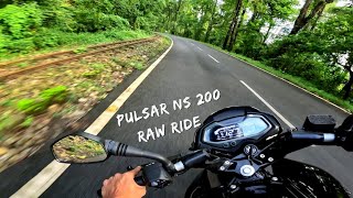 InDepth Raw Exhaust Ride of Pulsar NS 200  Is it Worth Purchasing For Top Speed [upl. by Aida499]