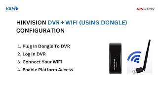 HOW TO SETUP HIKVISION DVR  WIFI USING DONGLE 2024 [upl. by Costanza884]