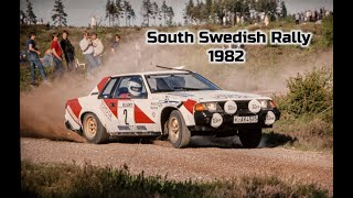 South Swedish Rally 1982  Rallynostalgi 1 [upl. by Horwath]