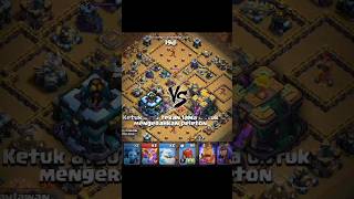 WAR klasik Th 13 vs th 14 tanpa Rc  Clash Of Clans  clashofclans clasher supercell [upl. by Spiro]