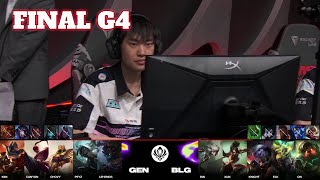 GEN vs BLG  Game 4  Grand Finals LoL MSI 2024  Bilibili Gaming vs GenG G4 full game [upl. by Enaillil]