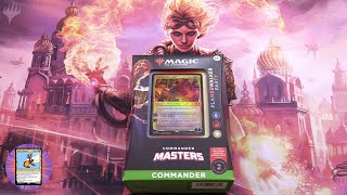 Commander Masters Commander Deck Planeswalker Party Unboxed [upl. by Aelgna]