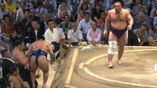 Tochinoshin vs Chiyonokuni  Nagoya 2018 Day 2 [upl. by Stanley]