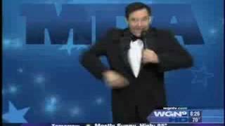 Jerry Lewis amp Michael Jackson rock WGN Morning News [upl. by Adnolrehs95]