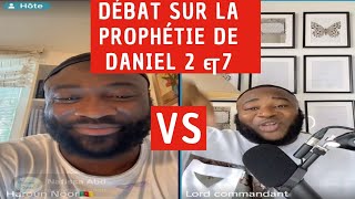 DÉBAT SUR LA PROPHÉTIE DE DANIEL 2 amp 7 GATSBY VS HAROUN [upl. by Aisetal]