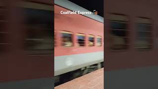 😱 Coalfield Express at 130 KMPH train railway viral trainhighspeed [upl. by Ares82]